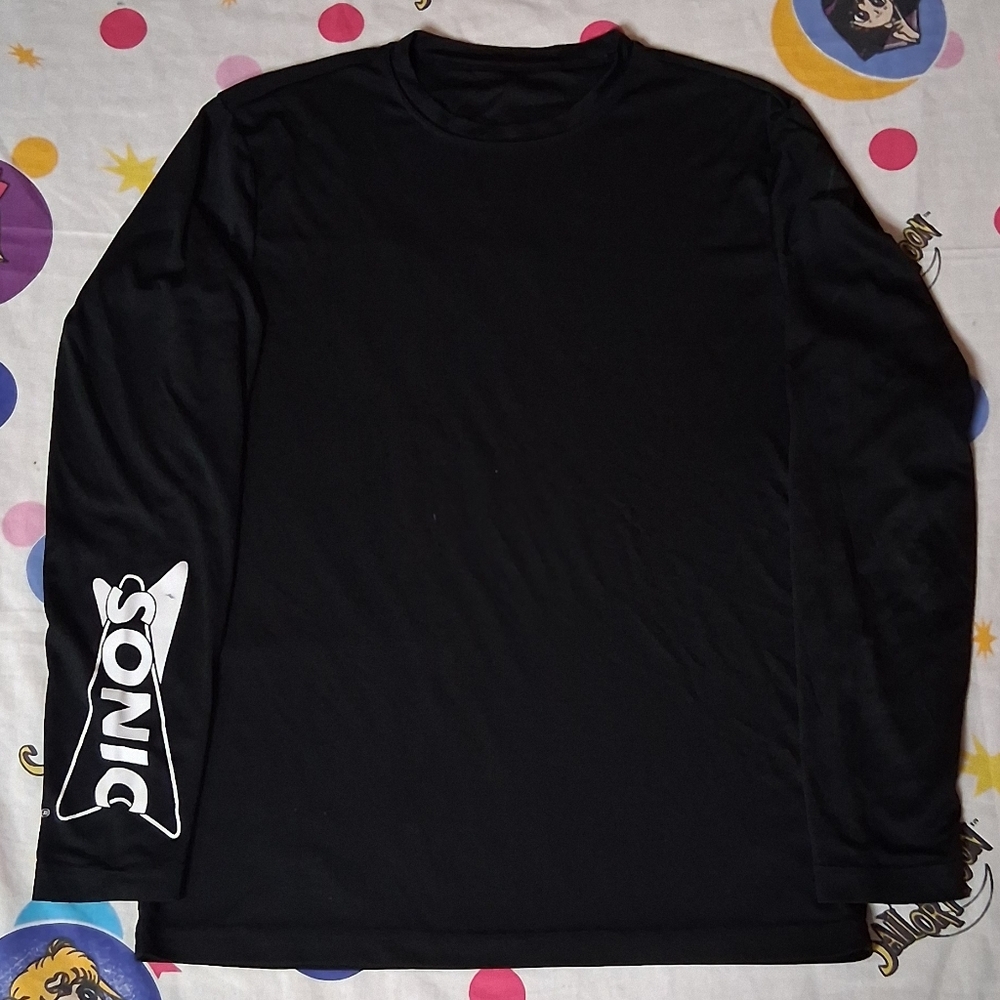 Sonic Employee Worker Promotional Promo Long Sleeve Shirt